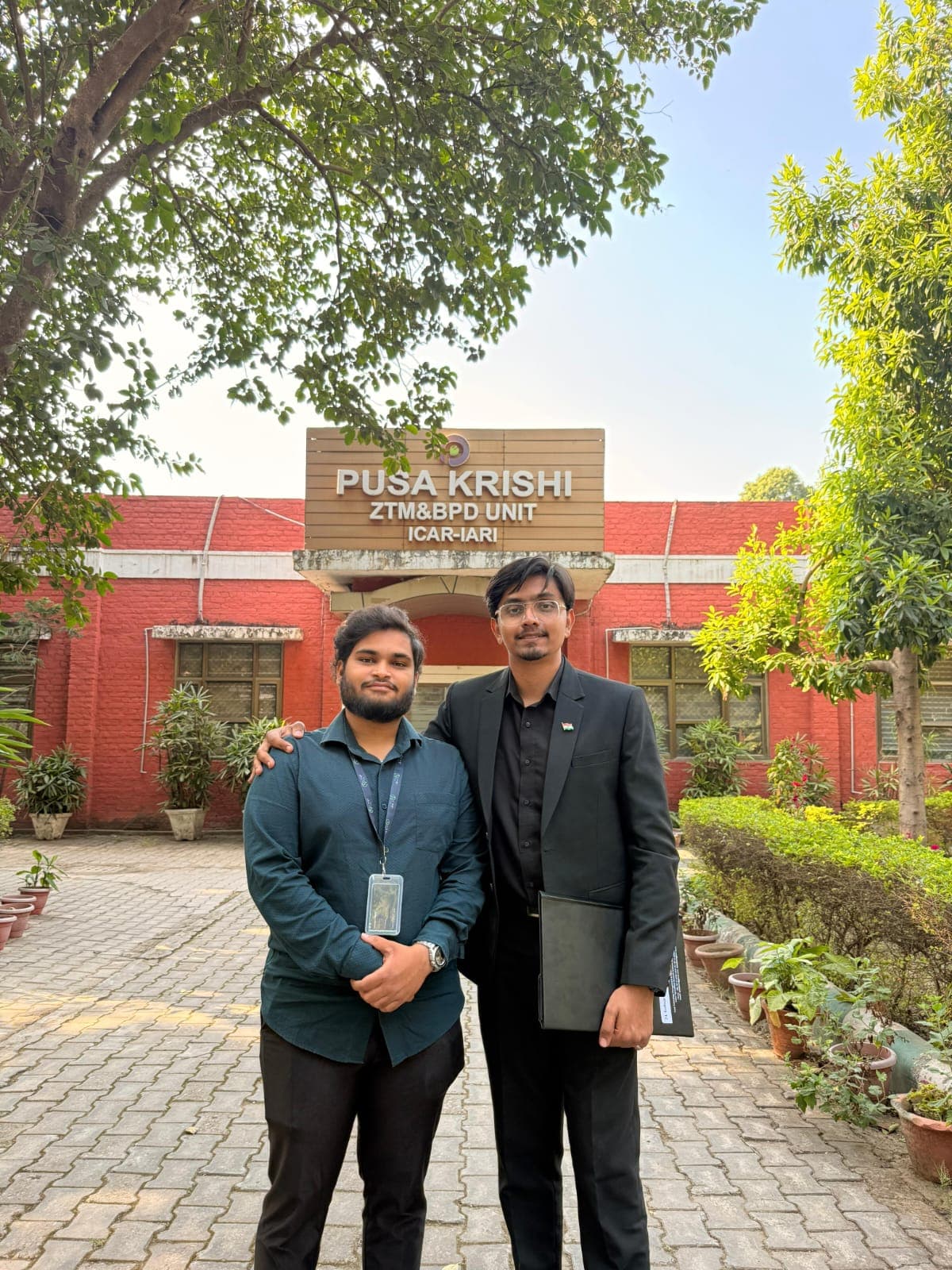 At Pusa Krishi, ICAR-IARI, Delhi